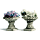 SMALL GRAY BYZANTINE URNS